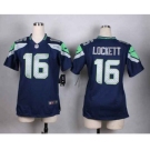 nike women nfl jerseys seattle seahawks #16 lockett blue[nike]