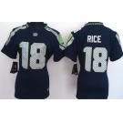 nike women nfl jerseys seattle seahawks #18 sidney rice blue[nike]