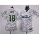 nike women nfl jerseys seattle seahawks #18 sidney rice [fem fan zebra]