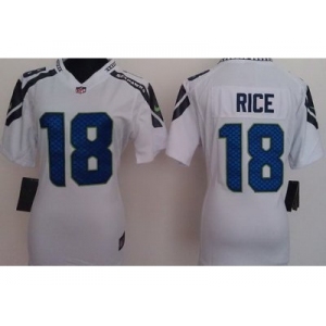 nike women nfl jerseys seattle seahawks #18 sidney rice white[nike]