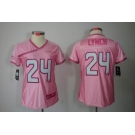 nike women nfl jerseys seattle seahawks #24 marshawn lynch pink[2012 nike love]