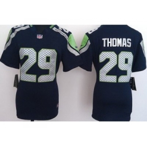 nike women nfl jerseys seattle seahawks #29 earl thomas blue[nike]