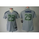 nike women nfl jerseys seattle seahawks #29 earl thomas grey[[nike limited]