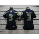 nike women nfl jerseys seattle seahawks #3 wilson blue[nike limited]