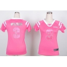 nike women nfl jerseys seattle seahawks #3 wilson pink[fashion Rhinestone sequins]