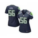 nike women nfl jerseys seattle seahawks #56 avril blue[nike]