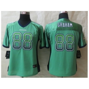 women jerseys nike seattle seahawks #88 jimmy graham green [drift fashion]