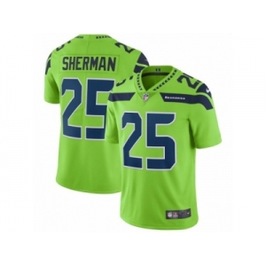 Youth Nike Seattle Seahawks #25 Richard Sherman Vapor Untouchable Limited Green NFL Jersey