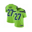 Youth Nike Seattle Seahawks #27 Eddie Lacy Vapor Untouchable Limited Green NFL Jersey