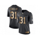 Youth Nike Seattle Seahawks #31 Kam Chancellor Limited Black Gold Salute to Service NFL Jersey