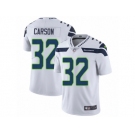 Youth Nike Seattle Seahawks #32 Chris Carson White Vapor Untouchable Elite Player NFL Jersey