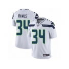 Youth Nike Seattle Seahawks #34 Thomas Rawls Vapor Untouchable Limited White NFL Jersey