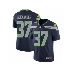 Youth Nike Seattle Seahawks #37 Shaun Alexander Vapor Untouchable Limited Steel Blue Team Color NFL Jersey