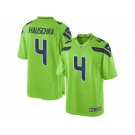 Youth Nike Seattle Seahawks #4 Steven Hauschka Limited Green Rush NFL Jersey