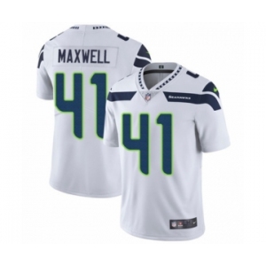 Youth Nike Seattle Seahawks #41 Byron Maxwell White Vapor Untouchable Elite Player NFL Jersey