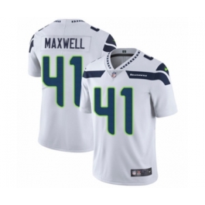 Youth Nike Seattle Seahawks #41 Byron Maxwell White Vapor Untouchable Limited Player NFL Jersey