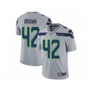 Youth Nike Seattle Seahawks #42 Arthur Brown Vapor Untouchable Limited Grey Alternate NFL Jersey