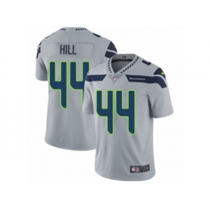 Youth Nike Seattle Seahawks #44 Delano Hill Vapor Untouchable Limited Grey Alternate NFL Jersey