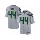 Youth Nike Seattle Seahawks #44 Tani Tupou Limited Grey Alternate NFL Jersey