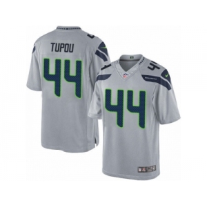 Youth Nike Seattle Seahawks #44 Tani Tupou Limited Grey Alternate NFL Jersey