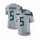 Youth Nike Seattle Seahawks #5 Alex McGough Grey Alternate Vapor Untouchable Elite Player NFL Jersey