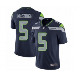 Youth Nike Seattle Seahawks #5 Alex McGough Navy Blue Team Color Vapor Untouchable Limited Player NFL Jersey