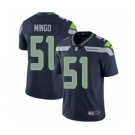 Youth Nike Seattle Seahawks #51 Barkevious Mingo Navy Blue Team Color Vapor Untouchable Elite Player NFL Jersey