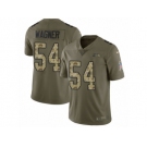 Youth Nike Seattle Seahawks #54 Bobby Wagner Limited Olive Camo 2017 Salute to Service NFL Jersey