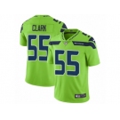 Youth Nike Seattle Seahawks #55 Frank Clark Vapor Untouchable Limited Green NFL Jersey