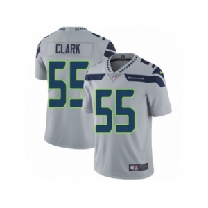 Youth Nike Seattle Seahawks #55 Frank Clark Vapor Untouchable Limited Grey Alternate NFL Jersey