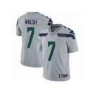 Youth Nike Seattle Seahawks #7 Blair Walsh Grey Alternate Vapor Untouchable Limited Player NFL Jersey