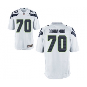 Youth Nike Seattle Seahawks #70 Rees Odhiambo White NFL Jersey
