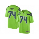 Youth Nike Seattle Seahawks #74 George Fant Limited Green Rush NFL Jersey