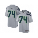 Youth Nike Seattle Seahawks #74 George Fant Limited Grey Alternate NFL Jersey