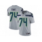 Youth Nike Seattle Seahawks #74 George Fant Vapor Untouchable Limited Grey Alternate NFL Jersey