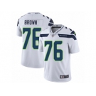 Youth Nike Seattle Seahawks #76 Duane Brown White Vapor Untouchable Limited Player NFL Jersey