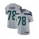 Youth Nike Seattle Seahawks #78 D.J. Fluker Grey Alternate Vapor Untouchable Elite Player NFL Jersey