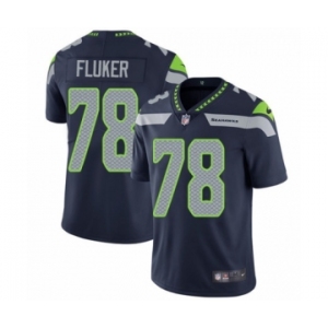 Youth Nike Seattle Seahawks #78 D.J. Fluker Navy Blue Team Color Vapor Untouchable Limited Player NFL Jersey