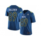 Youth Nike Seattle Seahawks #89 Doug Baldwin Navy Stitched NFL Limited NFC 2017 Pro Bowl Jersey