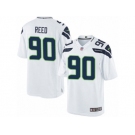 Youth Nike Seattle Seahawks #90 Jarran Reed Limited White NFL Jersey