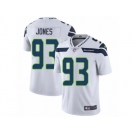 Youth Nike Seattle Seahawks #93 Nazair Jones Vapor Untouchable Limited White NFL Jersey