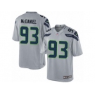 Youth Nike Seattle Seahawks #93 Tony McDaniel Limited Grey Alternate NFL Jersey