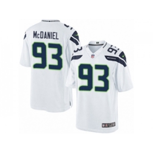 Youth Nike Seattle Seahawks #93 Tony McDaniel Limited White NFL Jersey