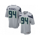 Youth Nike Seattle Seahawks #94 Malik McDowell Game Grey Alternate NFL Jersey