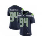 Youth Nike Seattle Seahawks #94 Malik McDowell Limited Steel Blue Team Color NFL Jersey