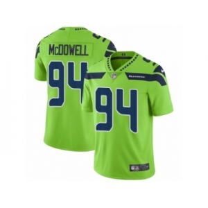 Youth Nike Seattle Seahawks #94 Malik McDowell Vapor Untouchable Limited Green NFL Jersey