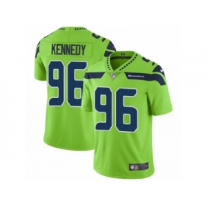 Youth Nike Seattle Seahawks #96 Cortez Kennedy Vapor Untouchable Limited Green NFL Jersey