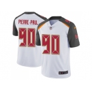 Youth Nike Tampa Bay Buccaneers #90 Jason Pierre-Paul White Stitched NFL Vapor Untouchable Limited Jersey