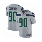 Youth Seattle Seahawks #90 Jadeveon Clowney Grey Alternate Vapor Untouchable Limited Player Football Jersey