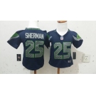 nike kids nfl jerseys seattle seahawks #25 sherman blue[nike]